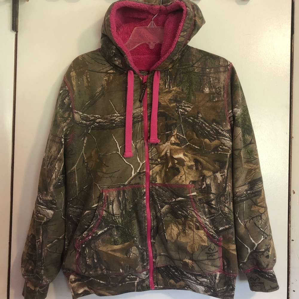 Camo zip up